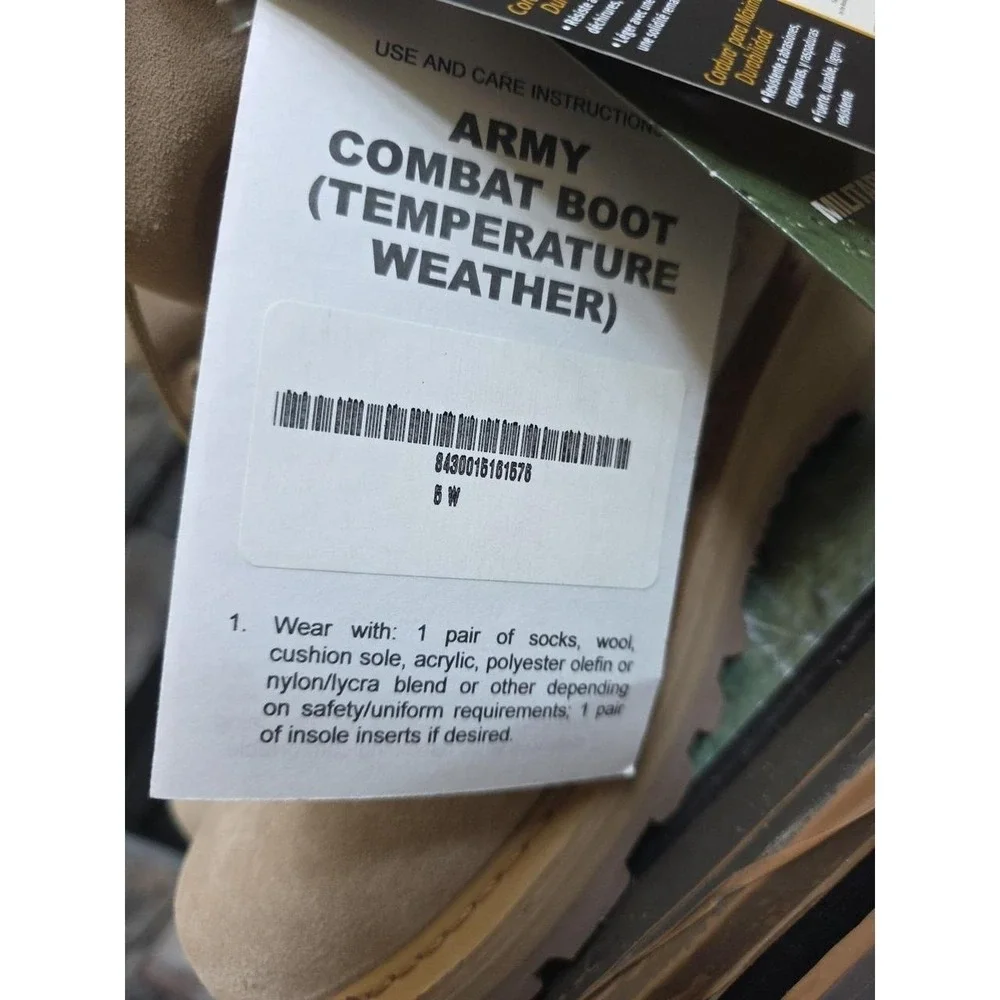 ROCKY 790G Tactical Military Combat Boot 5 W GoreTex Vibram Army Outdoor